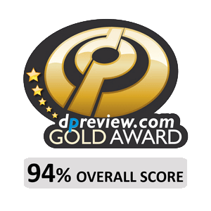 dpreview gold award 94%
	